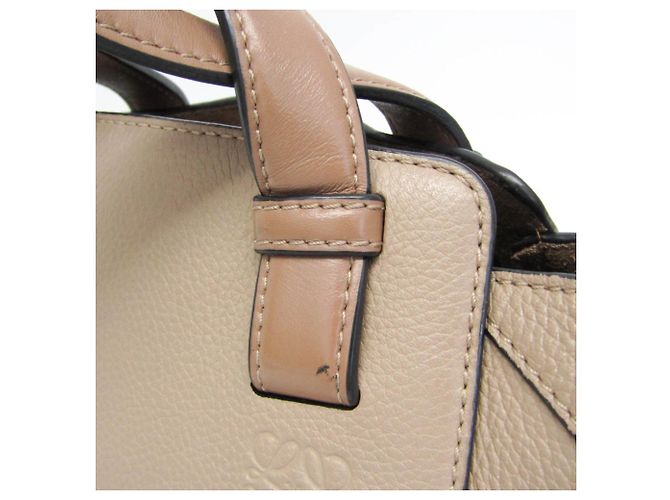 Loewe Hammock Nugget Handtasche Beige - Ansicht 8