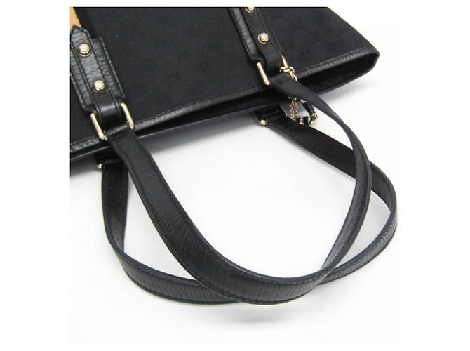 Borsa Tote Gucci Sherry Line Nero - vista 8