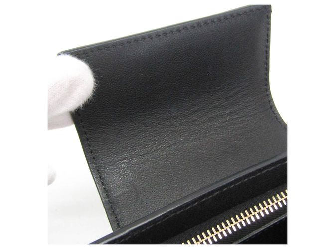 Mini borsa a tracolla e pochette per telefono Valentino Garavani V Logo Chain Nero - vista 15