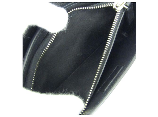 Mini borsa a tracolla e pochette per telefono Valentino Garavani V Logo Chain Nero - vista 5