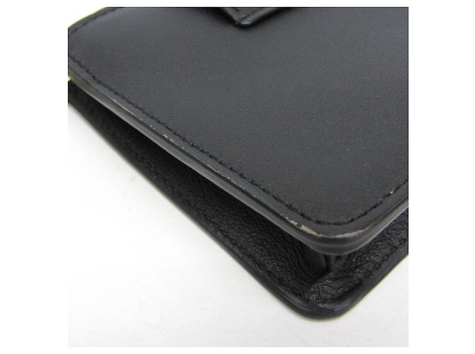 Mini borsa a tracolla e pochette per telefono Valentino Garavani V Logo Chain Nero - vista 6