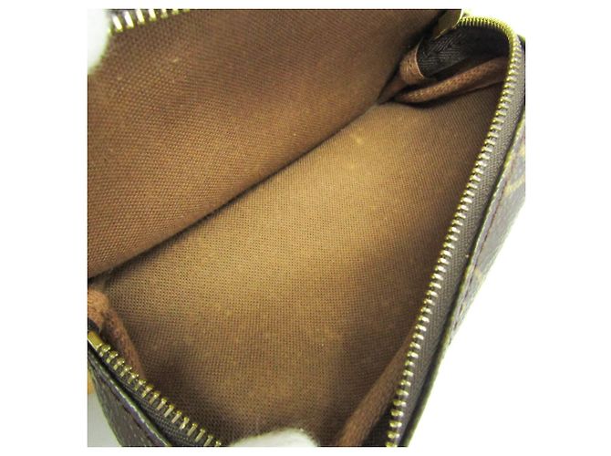 Zaino Louis Vuitton Monogram Montsouris MM Marrone - vista 13