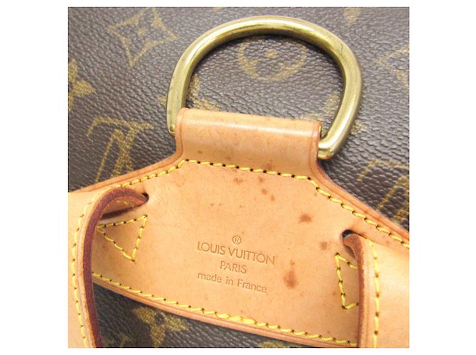 Zaino Louis Vuitton Monogram Montsouris MM Marrone - vista 16
