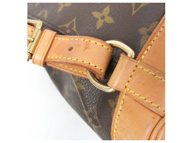 Zaino Louis Vuitton Monogram Montsouris MM Marrone - vista 6