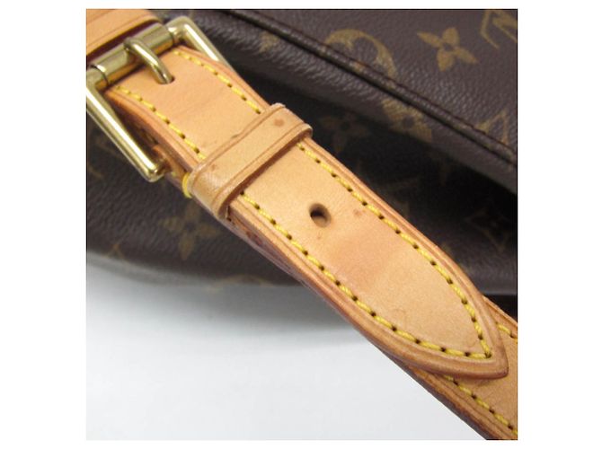 Zaino Louis Vuitton Monogram Montsouris MM Marrone - vista 7