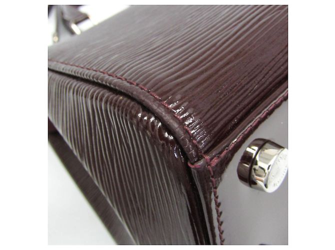 Borsa da donna Louis Vuitton Epi Electric Blair MM Bordò - vista 4