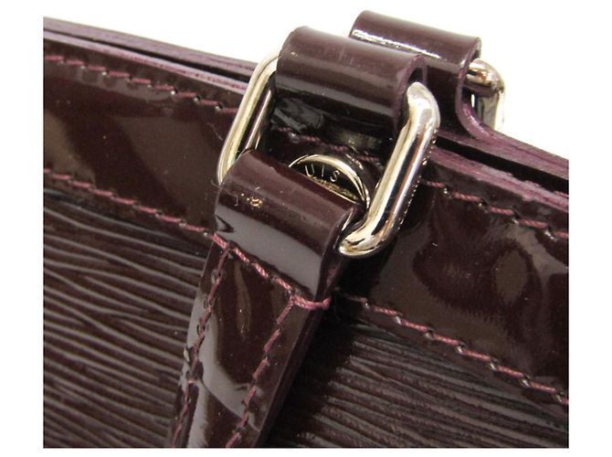 Borsa da donna Louis Vuitton Epi Electric Blair MM Bordò - vista 9
