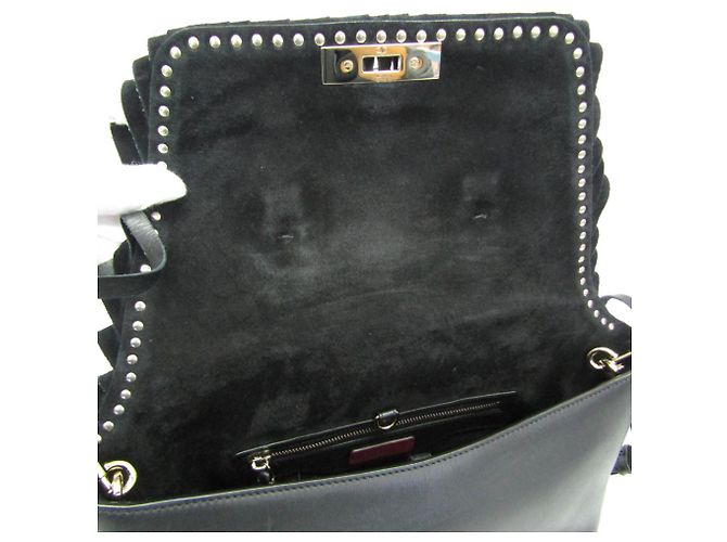 Borsa a mano in pelle Demiloon Valentino Garavani - vista 12
