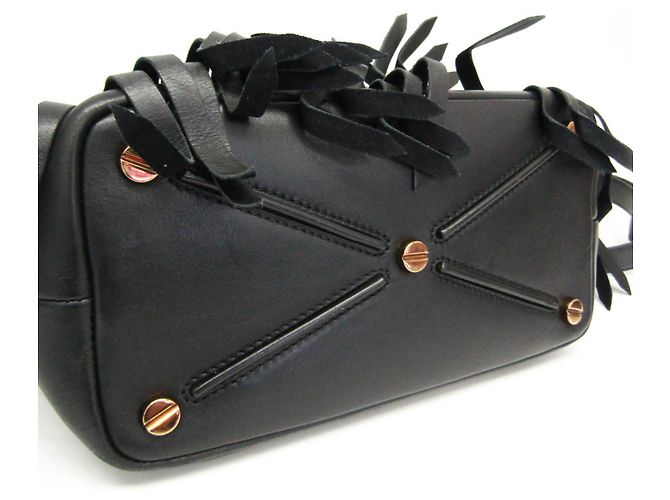 Borsa a mano in pelle Demiloon Valentino Garavani - vista 6