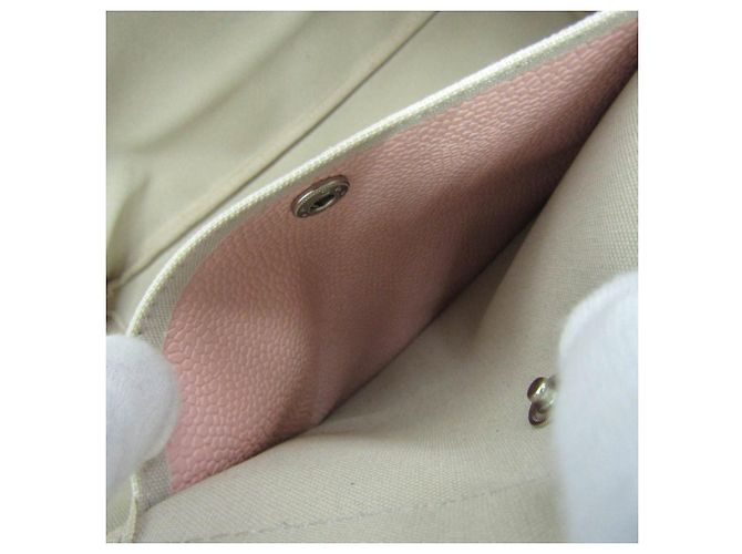 Autre Marque Borsa tote in tela da donna Hervé Chapelier Argento Rosa - vista 12