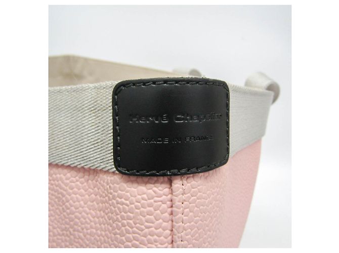 Autre Marque Borsa tote in tela da donna Hervé Chapelier Argento Rosa - vista 13
