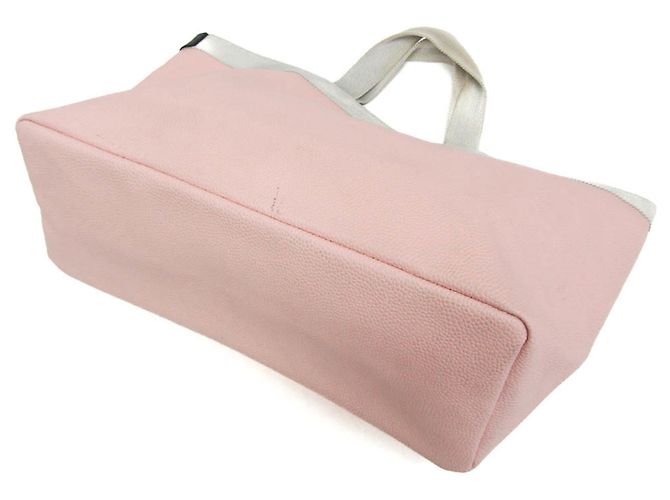 Autre Marque Borsa tote in tela da donna Hervé Chapelier Argento Rosa - vista 2
