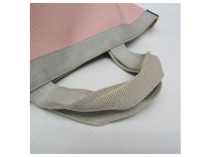 Autre Marque Borsa tote in tela da donna Hervé Chapelier Argento Rosa - vista 7