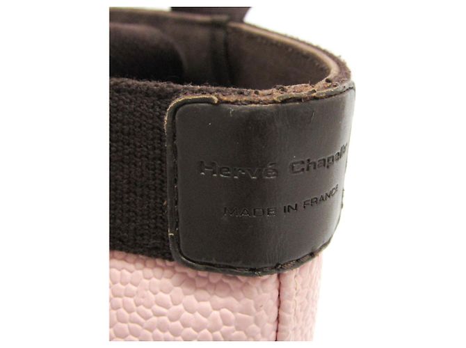 Autre Marque Borsa tote in tela GP da donna Hervé Chapelier Marrone Rosa - vista 13