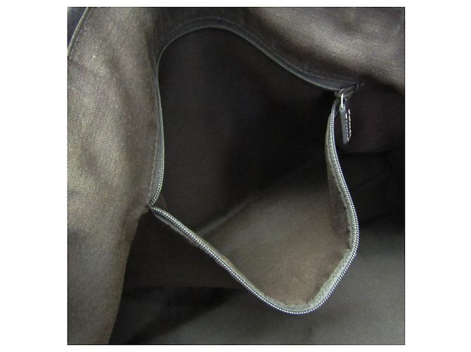 Borsa Tote Gucci GG Crystal Abby Marrone Beige - vista 8
