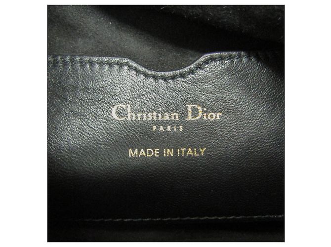 Borsa Hobo Christian Dior Dior Vibe Nero Bianco - vista 13