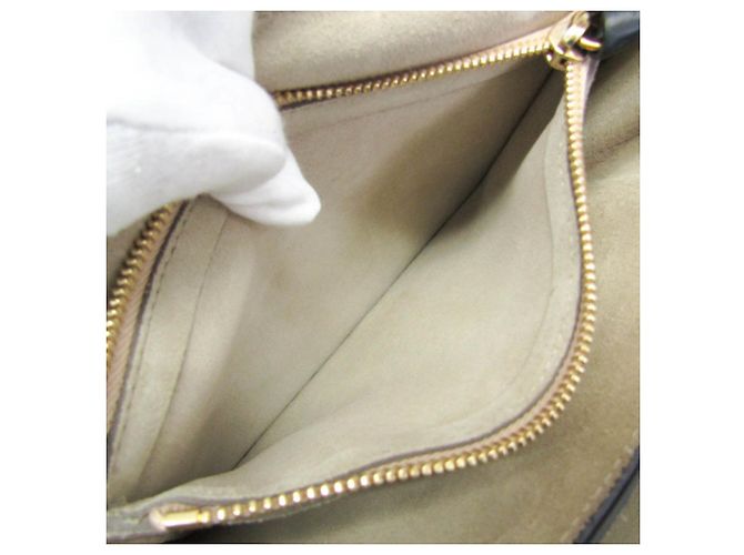 Bolsa de ombro Chloé Faye em couro e camurça tamanho Medium Marrom Preto - vista 11