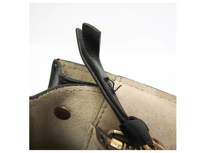 Bolsa de ombro Chloé Faye em couro e camurça tamanho Medium Marrom Preto - vista 12