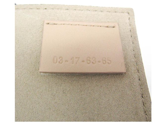 Bolsa de ombro Chloé Faye em couro e camurça tamanho Medium Marrom Preto - vista 14