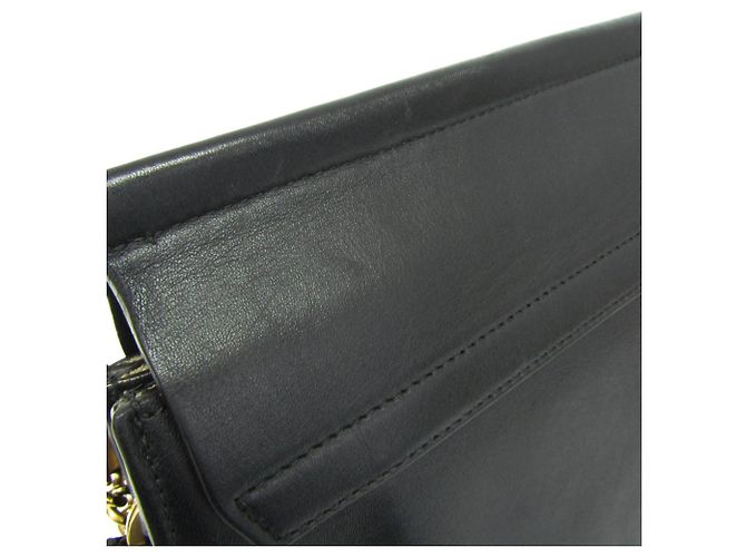 Bolsa de ombro Chloé Faye em couro e camurça tamanho Medium Marrom Preto - vista 7