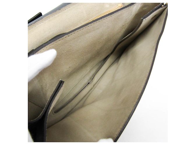 Bolsa de ombro Chloé Faye em couro e camurça tamanho Medium Marrom Preto - vista 9