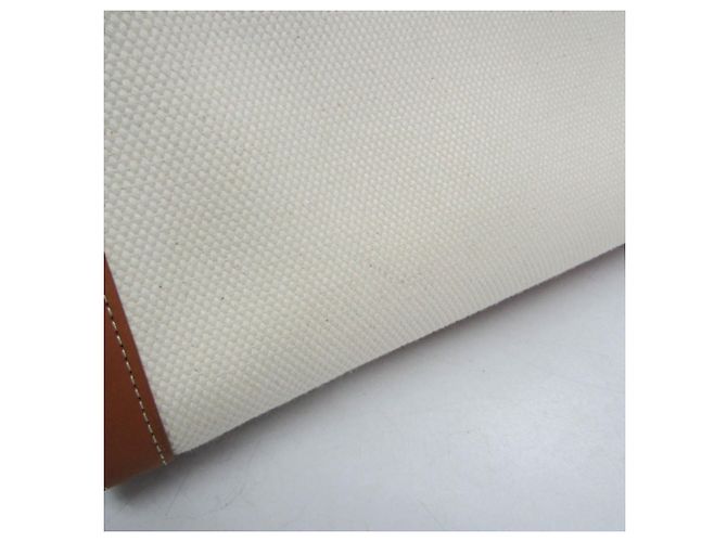 Cabas Céline Bolso Tote y de Hombro Vertical Celine Large Blanco roto Marrón claro - vista 7