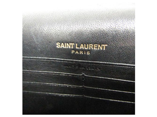 Borsa a tracolla Yves Saint Laurent Kate Tassel Chain Nero D'oro - vista 14