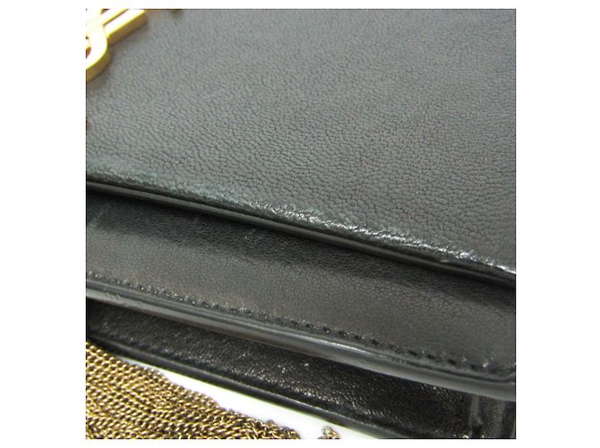 Borsa a tracolla Yves Saint Laurent Kate Tassel Chain Nero D'oro - vista 6