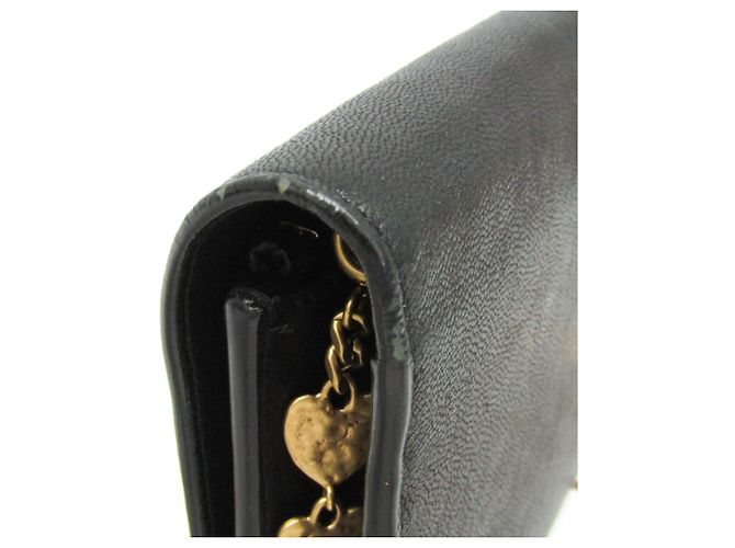 Borsa a tracolla Yves Saint Laurent Kate Tassel Chain Nero D'oro - vista 8