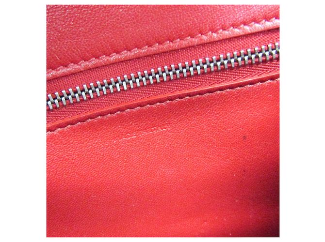 Céline Borsa a tracolla in pelle da donna Celine Classic Box Small Rosso - Ansicht 16