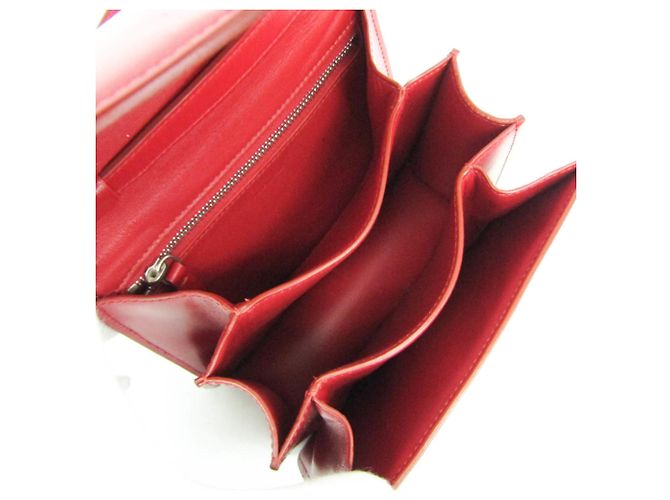 Céline Borsa a tracolla in pelle da donna Celine Classic Box Small Rosso - Ansicht 3