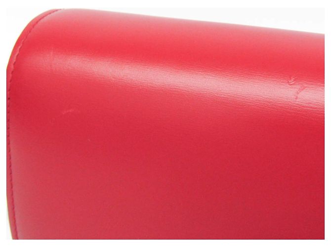 Céline Borsa a tracolla in pelle da donna Celine Classic Box Small Rosso - Ansicht 9