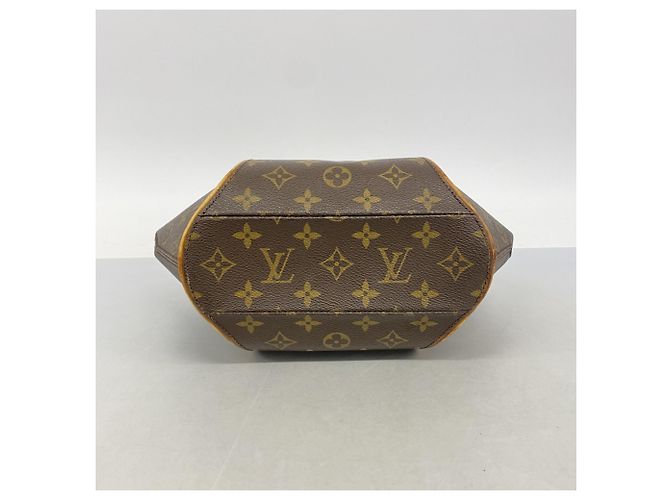 Borsa Louis Vuitton Monogram Ellipse PM M51127 - Marrone - vista 3
