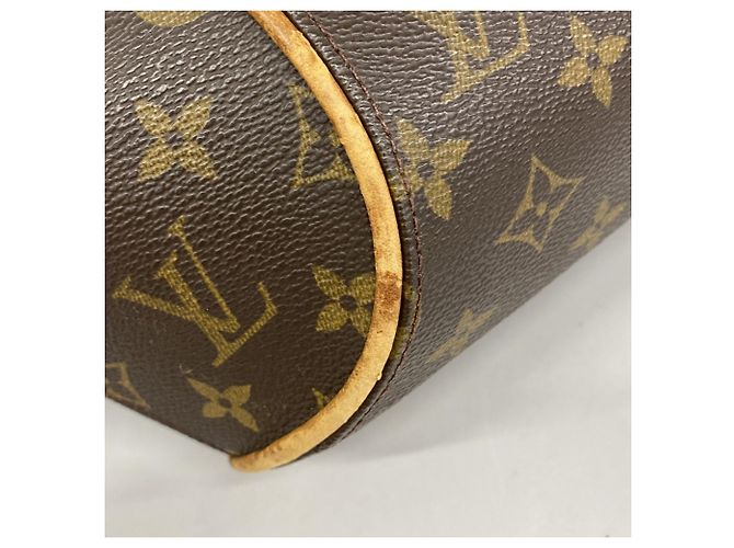 Borsa Louis Vuitton Monogram Ellipse PM M51127 - Marrone - vista 9