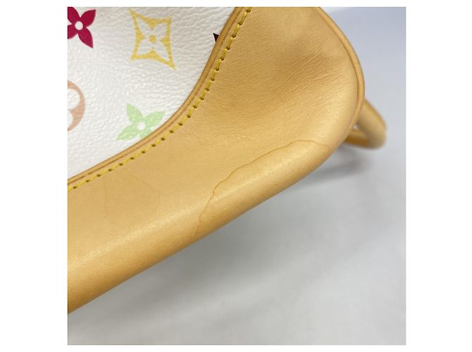 Borsa Louis Vuitton Monogram Multicolor Beverly GM Bianco - vista 7