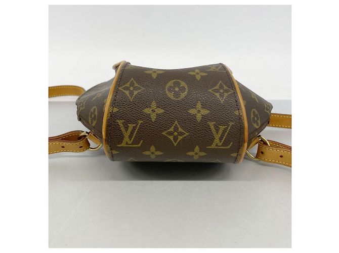 Zaino Louis Vuitton Monogram Ellipse Sac Add Marrone - vista 3