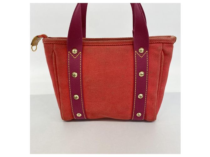 Borsa Louis Vuitton Antigua Cabas PM Rosso - vista 10