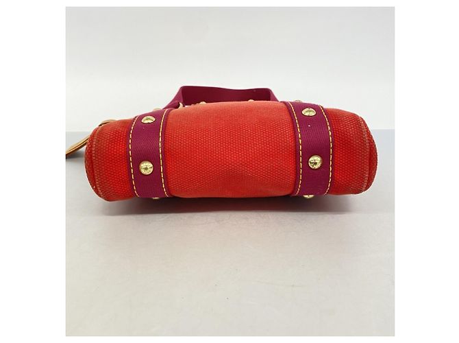 Borsa Louis Vuitton Antigua Cabas PM Rosso - vista 3