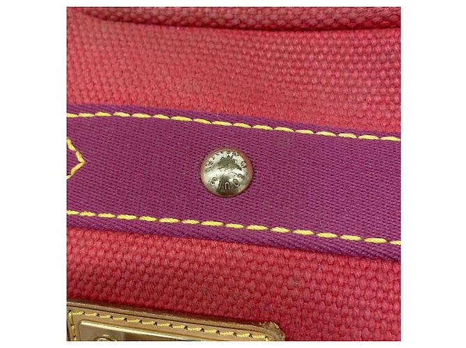 Borsa Louis Vuitton Antigua Cabas PM Rosso - vista 9