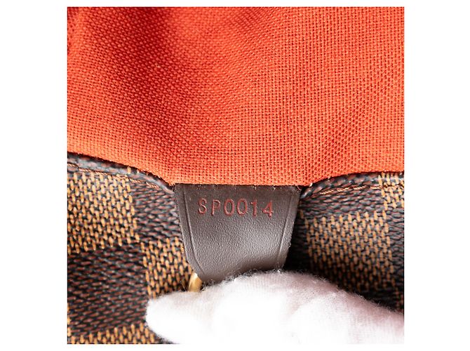 Louis Vuitton Marrone Damier Ebene Abbesses - vista 6