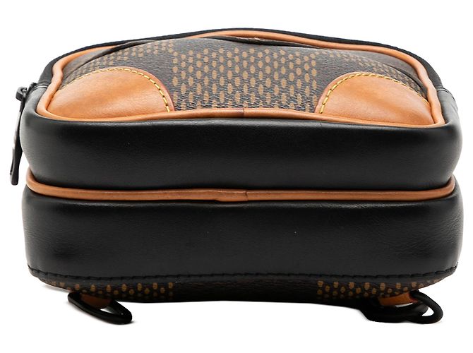 Louis Vuitton Marrone Nigo Giant Damier Ebene Monogram Nano Amazone - vista 3