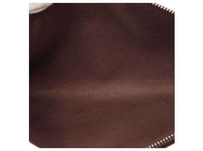 Pochette Accessoires en cuero Epi marrón Louis Vuitton Castaño Marrón oscuro - vista 4
