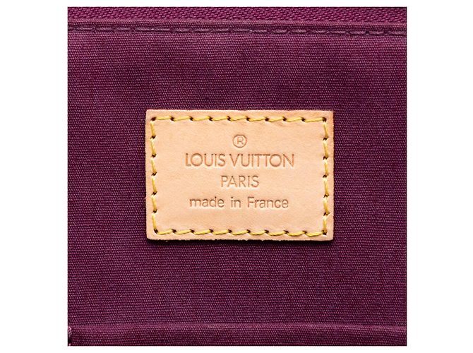 Louis Vuitton Purple Monogram Vernis Bellevue PM Porpora - vista 5