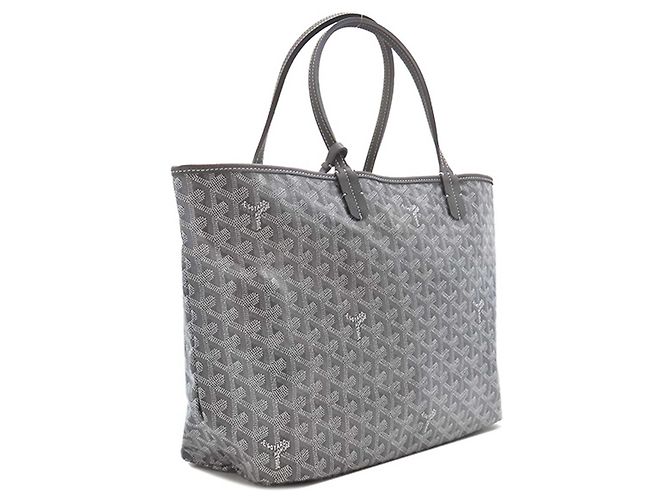 Goyard Gray Goyardine Saint Louis PM Marrom - vista 2