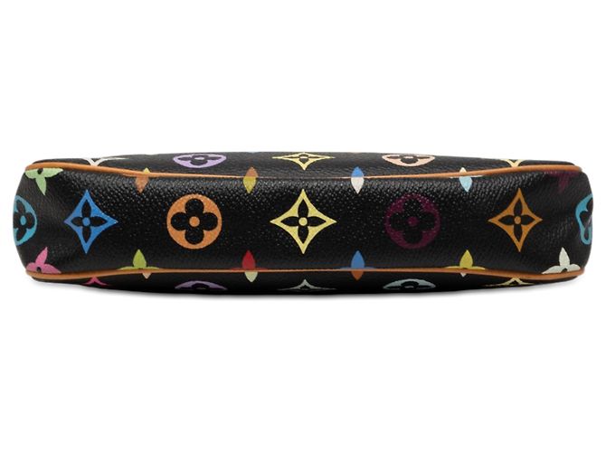Pochette Accessoires Louis Vuitton Black Monogram Multicolore Negro - vista 3