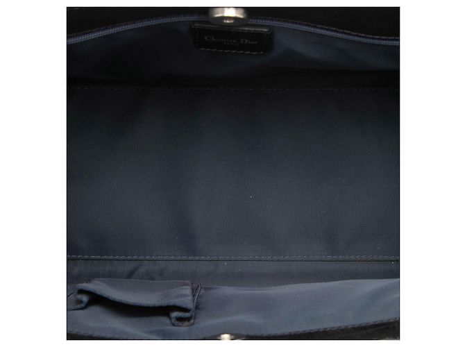 Borsa Dior Blue Diorissimo Trotter Denim Flight Blu scuro - vista 4
