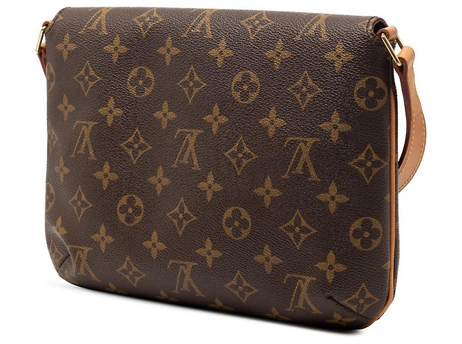 Louis Vuitton Musette Tango con tracolla corta monogramma marrone - vista 2