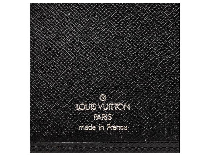 Cartera Louis Vuitton Black Taiga Brazza Negro - vista 5