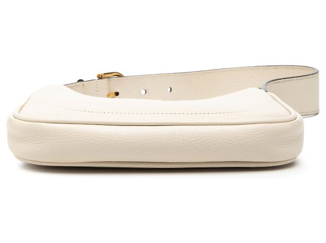 Borsa a tracolla Gucci White Mini Goatskin Aphrodite Bianco - vista 3