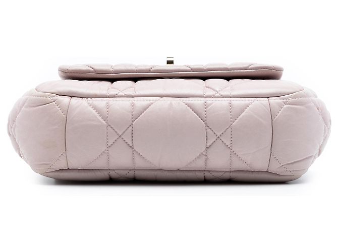 Borsa a tracolla Dior Pink Lambskin Cannage Milly La Foret Rosa - vista 3